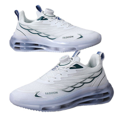 Rotating Button Youth Sports Running Casual Shoes